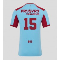 Moški Nogometni dresi Feyenoord Jordan Bos #15 Tretji 2025-26 Kratek Rokav